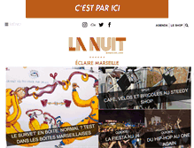 Tablet Screenshot of lanuitmagazine.com